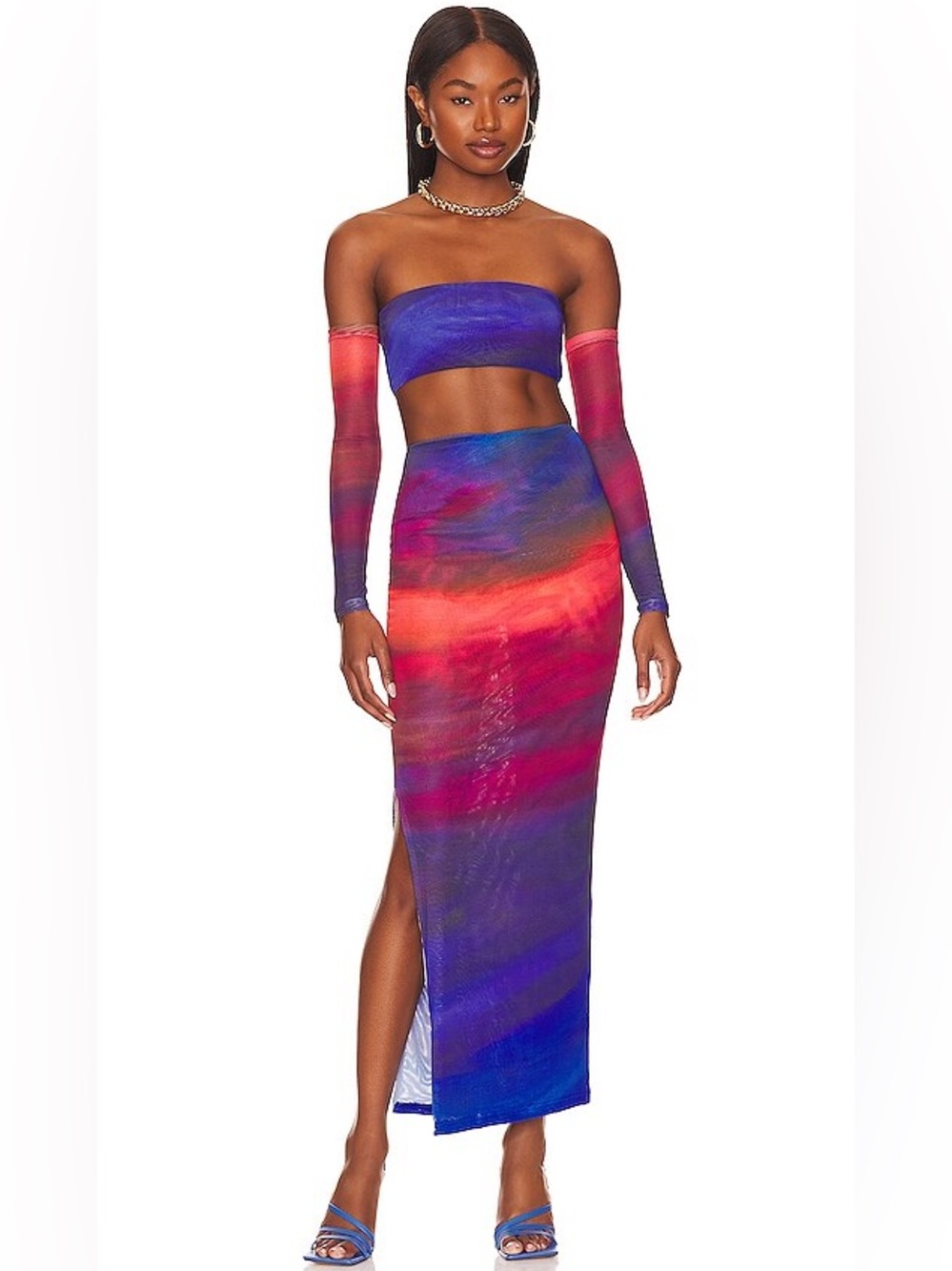 NWOT Farai London X Revolve Leila Set in Sunset Dream- Sz Small
